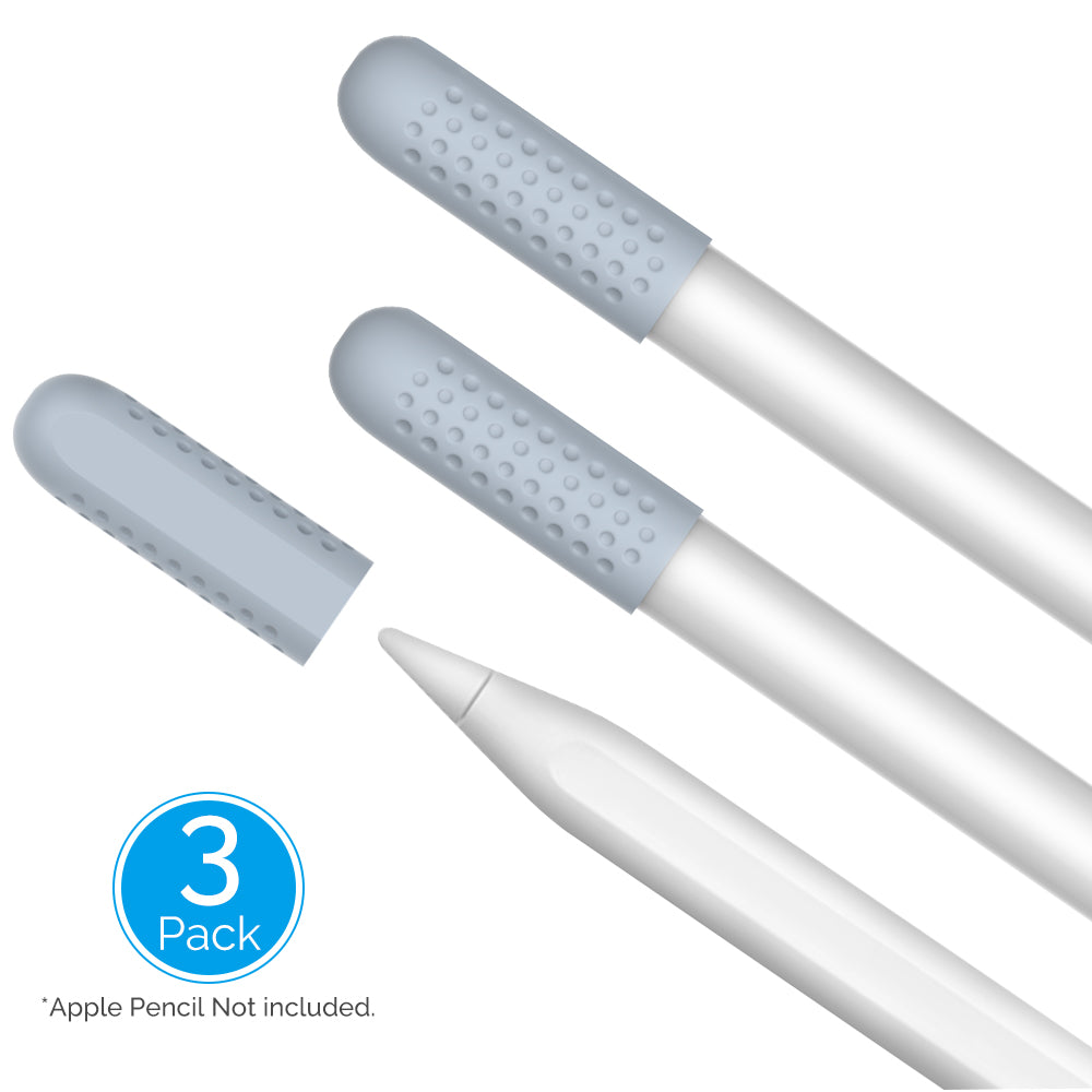 3-Pack Silicone Protective Nib Caps for Apple Pencil