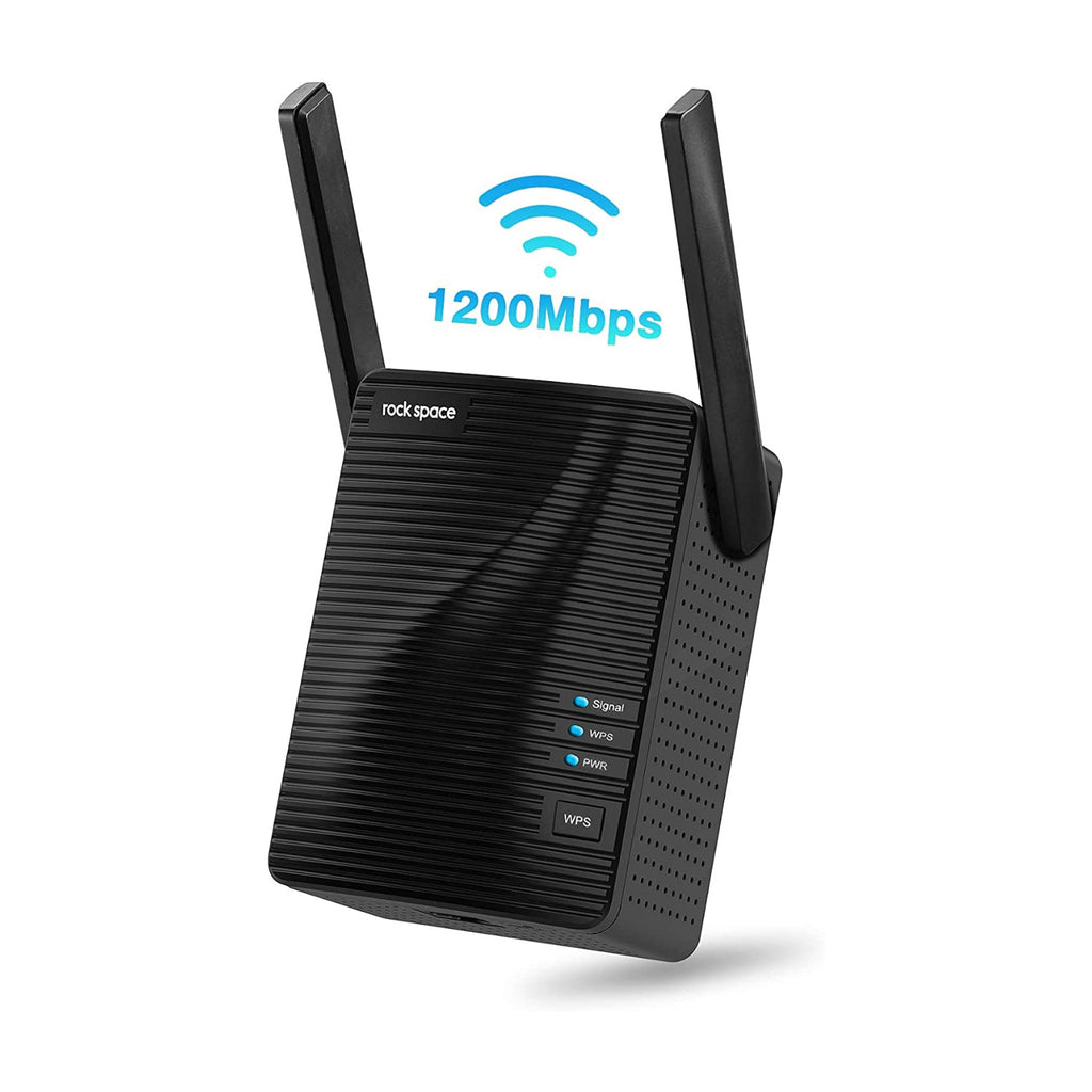 rock space AC1200 Dual-Band Wi-Fi Range Extender