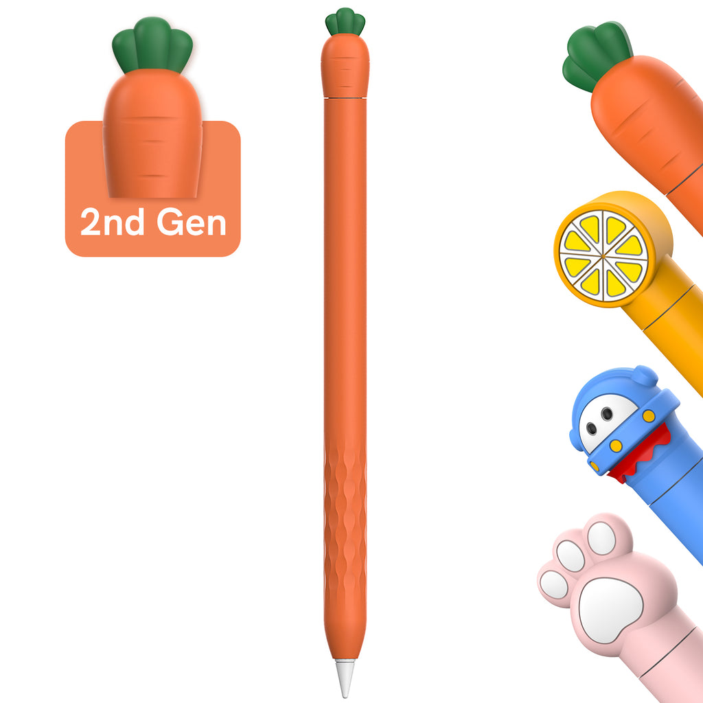 Cute Cartoon Silicone Case for Apple Pencil Pro 2nd Generation