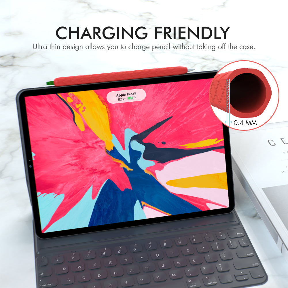 Cute Pineapple Silicone Sleeve for Apple Pencil Pro 2nd Generation