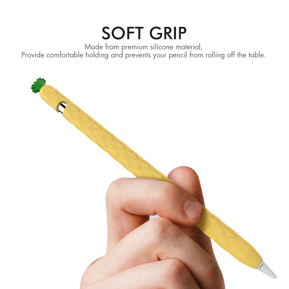 Cute Pineapple Silicone Sleeve for Apple Pencil 1st Generation