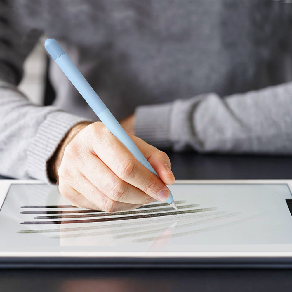 Gradient Duo-Tone Silicone Sleeve for Apple Pencil 1st Generation – Soft Anti-Slip Grip Protective Case