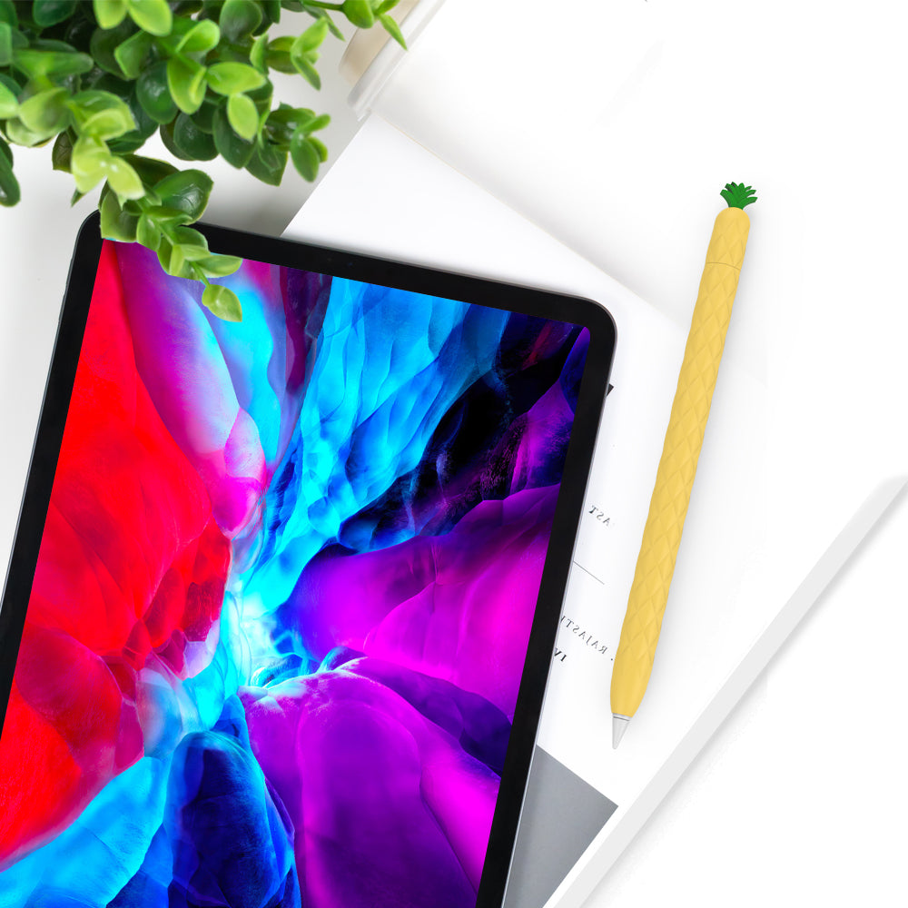 Cute Pineapple Silicone Sleeve for Apple Pencil Pro 2nd Generation