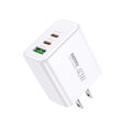 REMAX RP-U123 Kiddy Series 40W Triple Port (2x USB-C + 1x USB-A) Fast Wall Charger (US Plug)