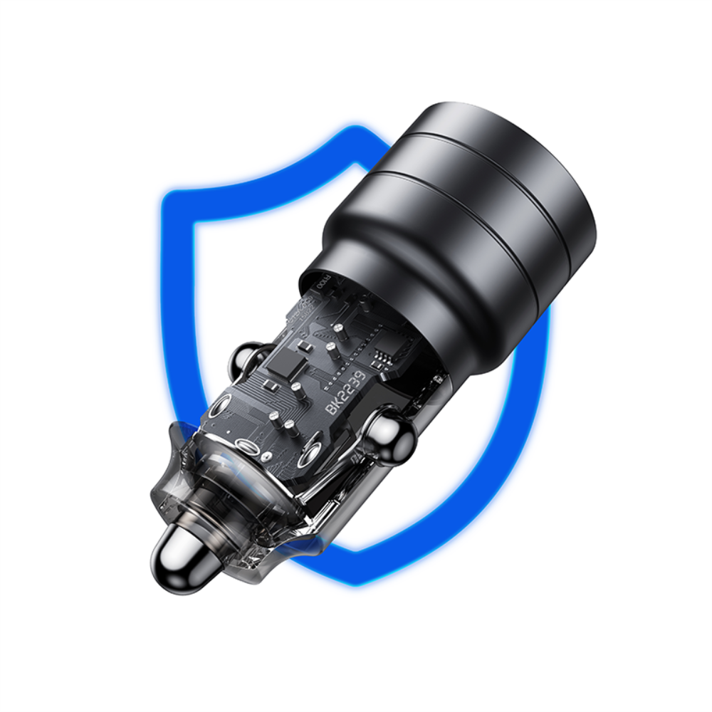 USAMS C36 Transparent 95W Car Charger