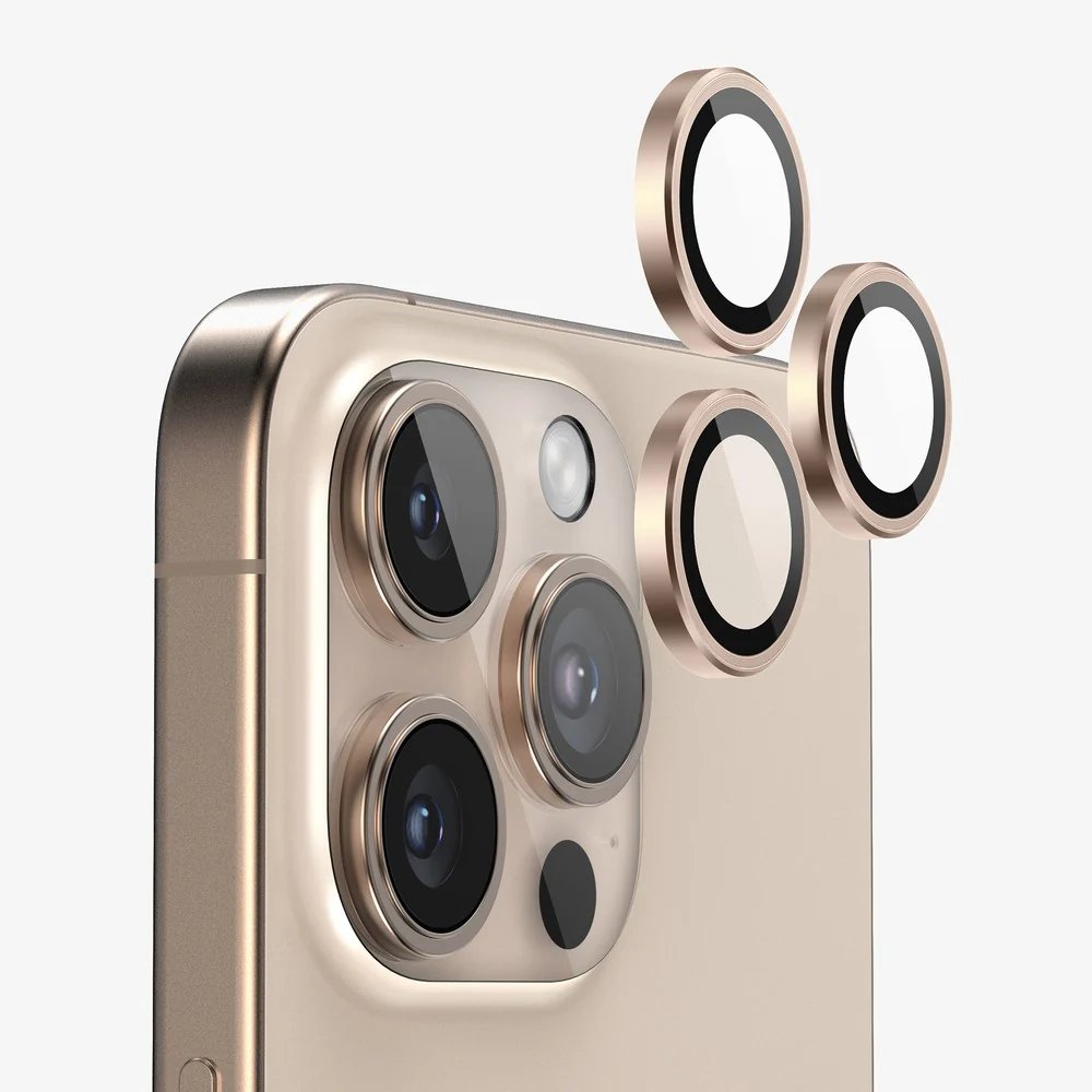 Skyrock PVD Titanium Alloy Camera Lens Protector for iPhone