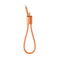 USAMS SJ784 U97 2-in-1 60W Type-C to Type-C Lanyard Charging Data Cable (30cm) – Premium Liquid Silicone Wrist Strap Phone Cord
