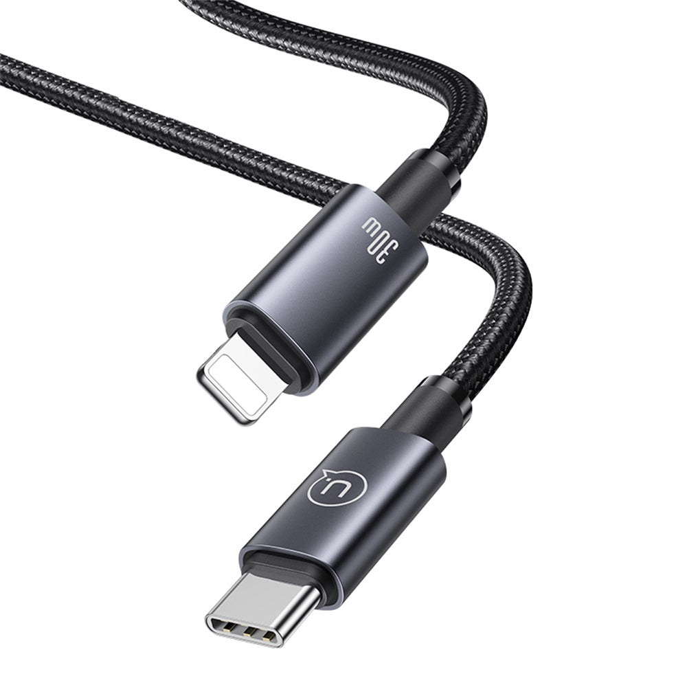 USAMS SJ662 Sufeng Series 30W Type-C to Lightning Braided Fast Charging Cable (1.2m)