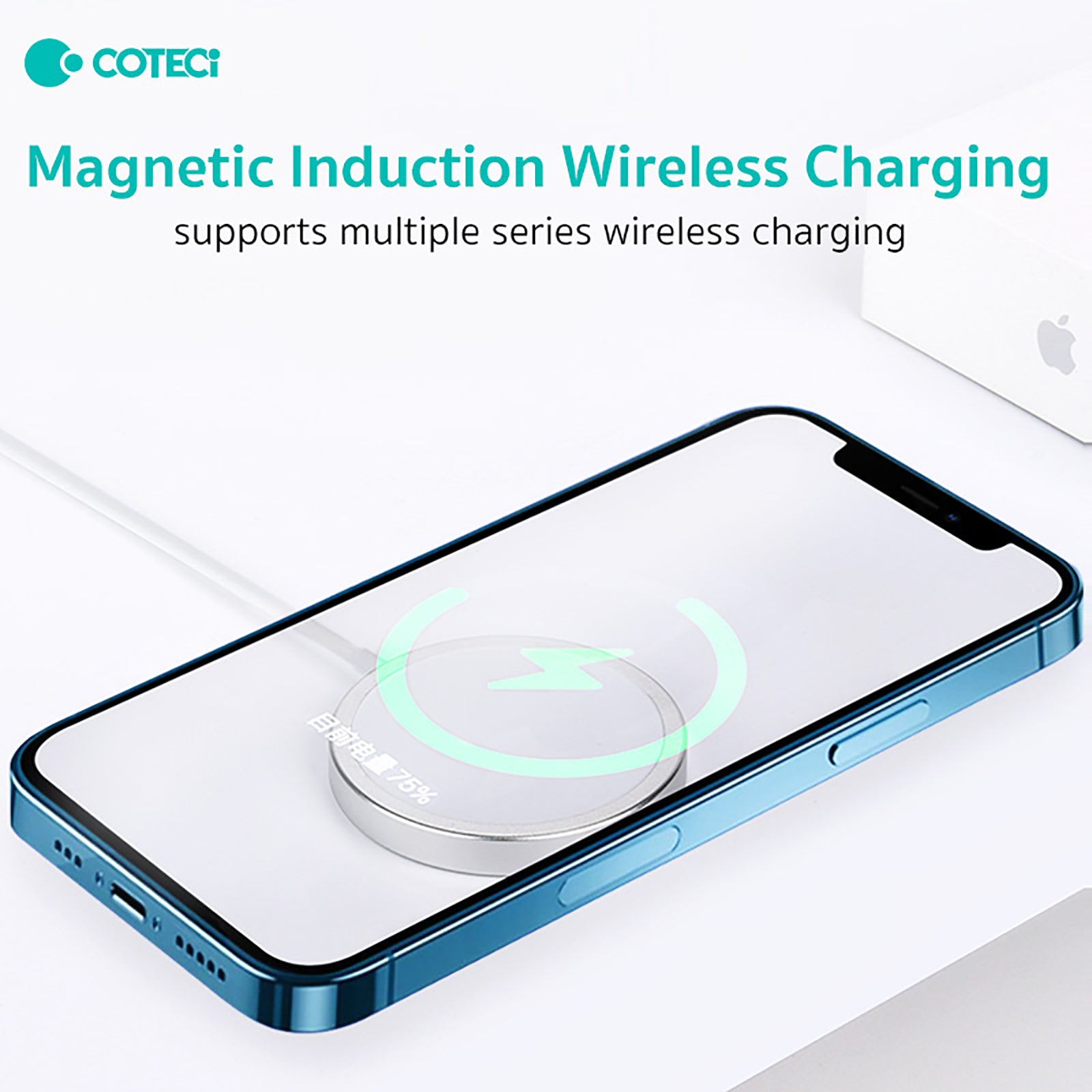 COTECi 15W Magnetic MagSafe Wireless Charger