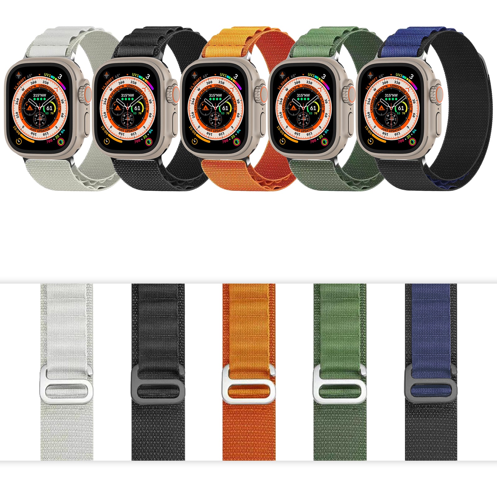 Rugged Alpine Loop Nylon Strap for Apple Watch