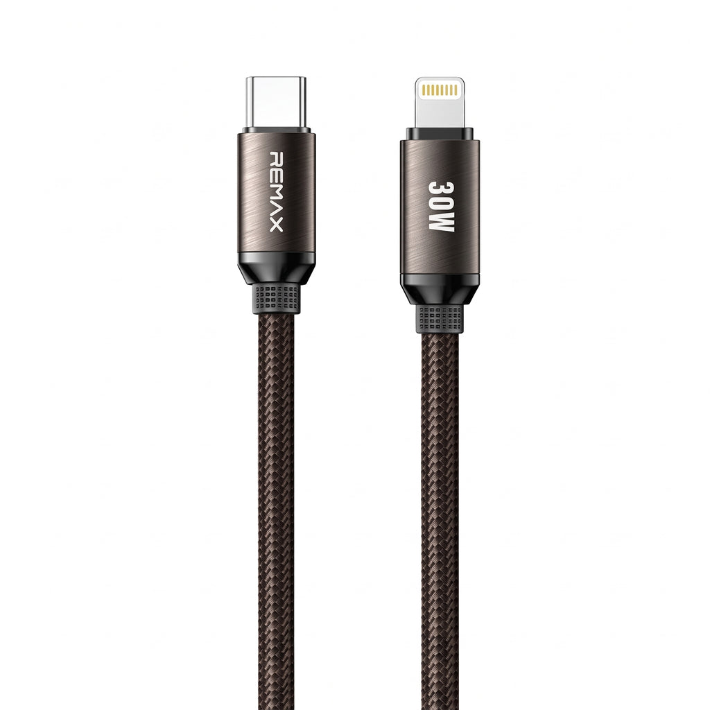 REMAX CB36 30W Type-C to Lightning Fast Charging Braided Cable (1.2m)