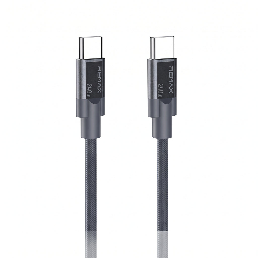 REMAX CB60 240W Type-C to Type-C Ultra-Thin Braided Fast Charging Cable (1.2m)