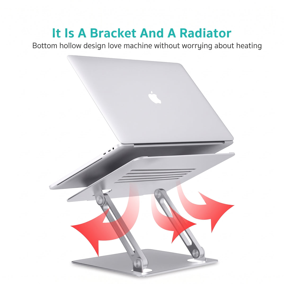COTECi SD-51 Aluminum Laptop Stand | Ergonomic Folding Notebook Holder