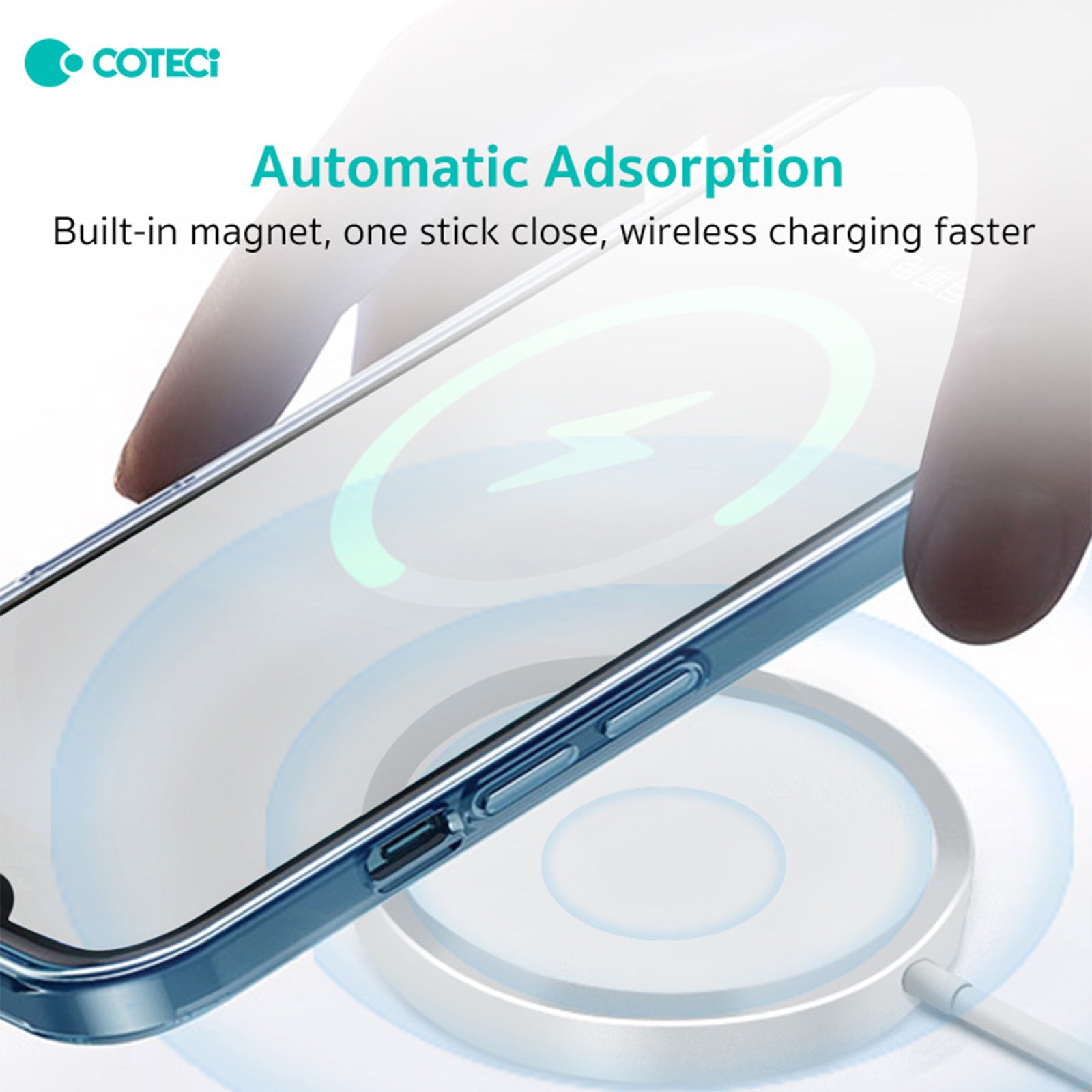 COTECi 15W Magnetic MagSafe Wireless Charger