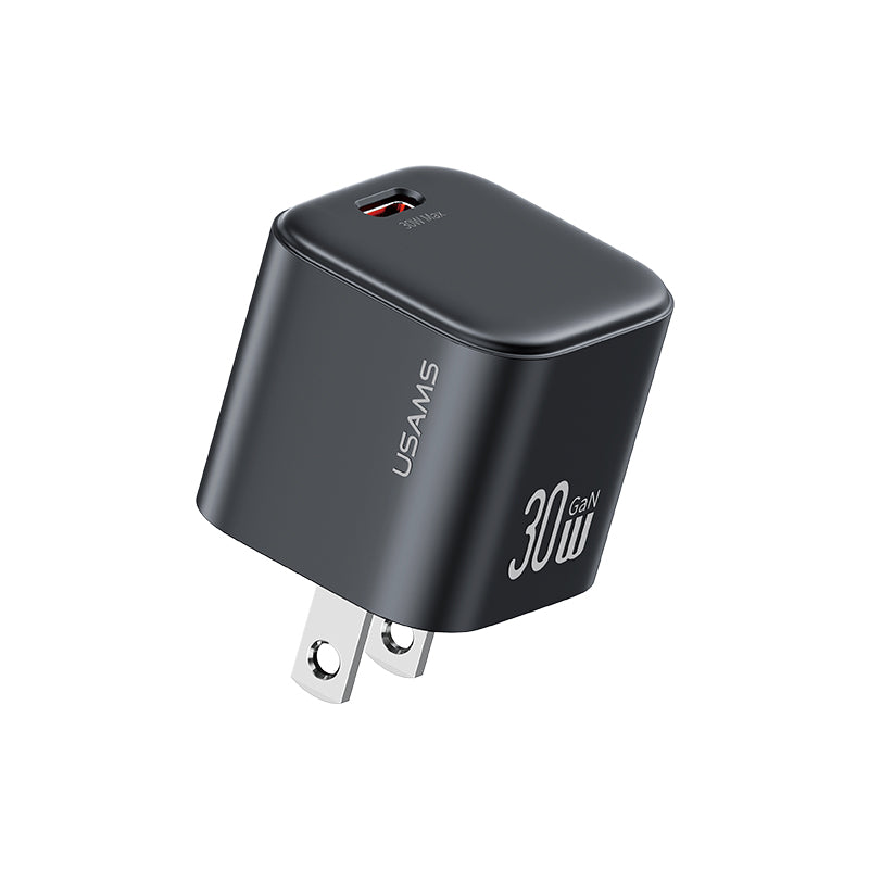 USAMS CC269 30W GaN Mini Fast Charger Type-C Port Power Adapter