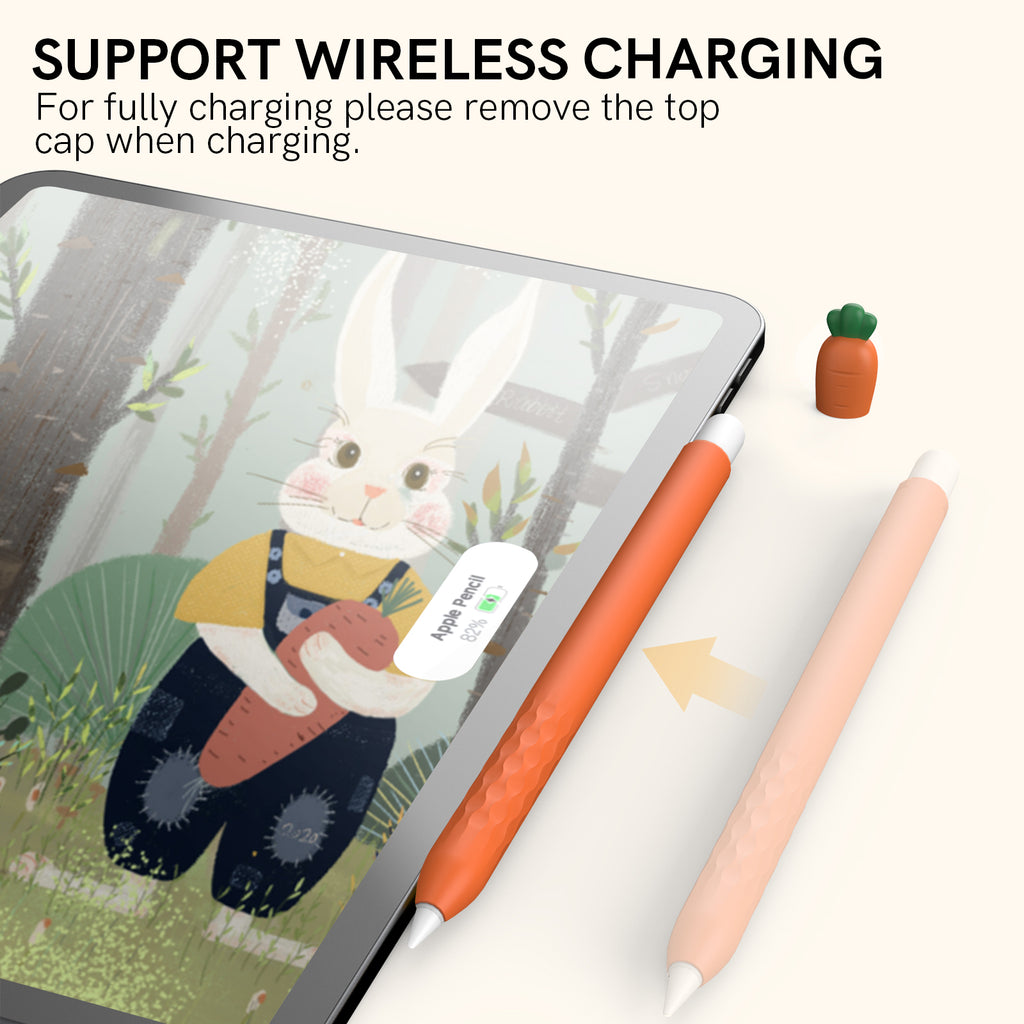 Cute Cartoon Silicone Case for Apple Pencil Pro 2nd Generation