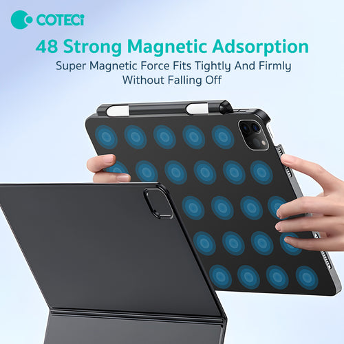 COTECi Fully Magnetic Ultra-Thin iPad Case – Smart Keyboard Companion