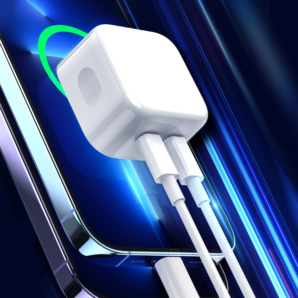 ROCK T58 35W Dual USB-C PD Fast Charger (Travel Adapter)