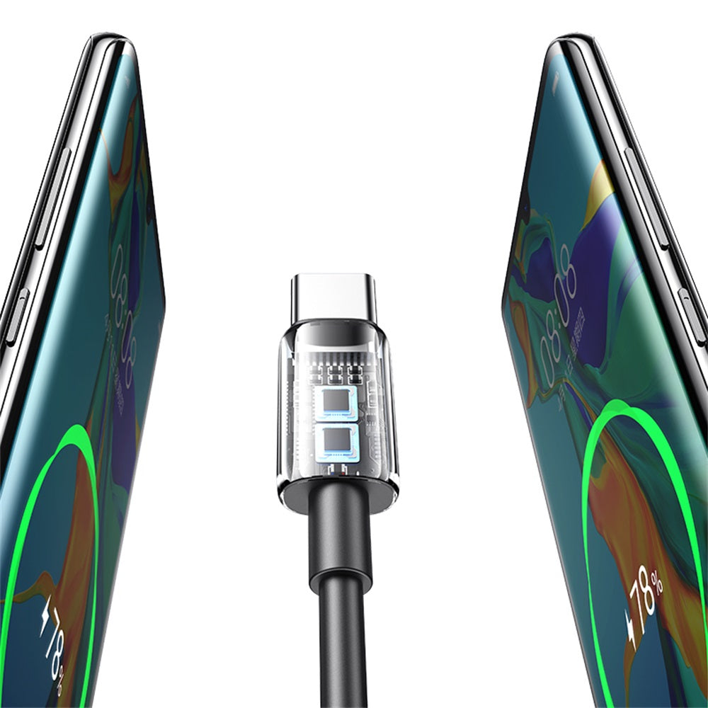 USAMS YD Series USB-A to USB Type-C 3A Fast Charging and Data Cable (1M)