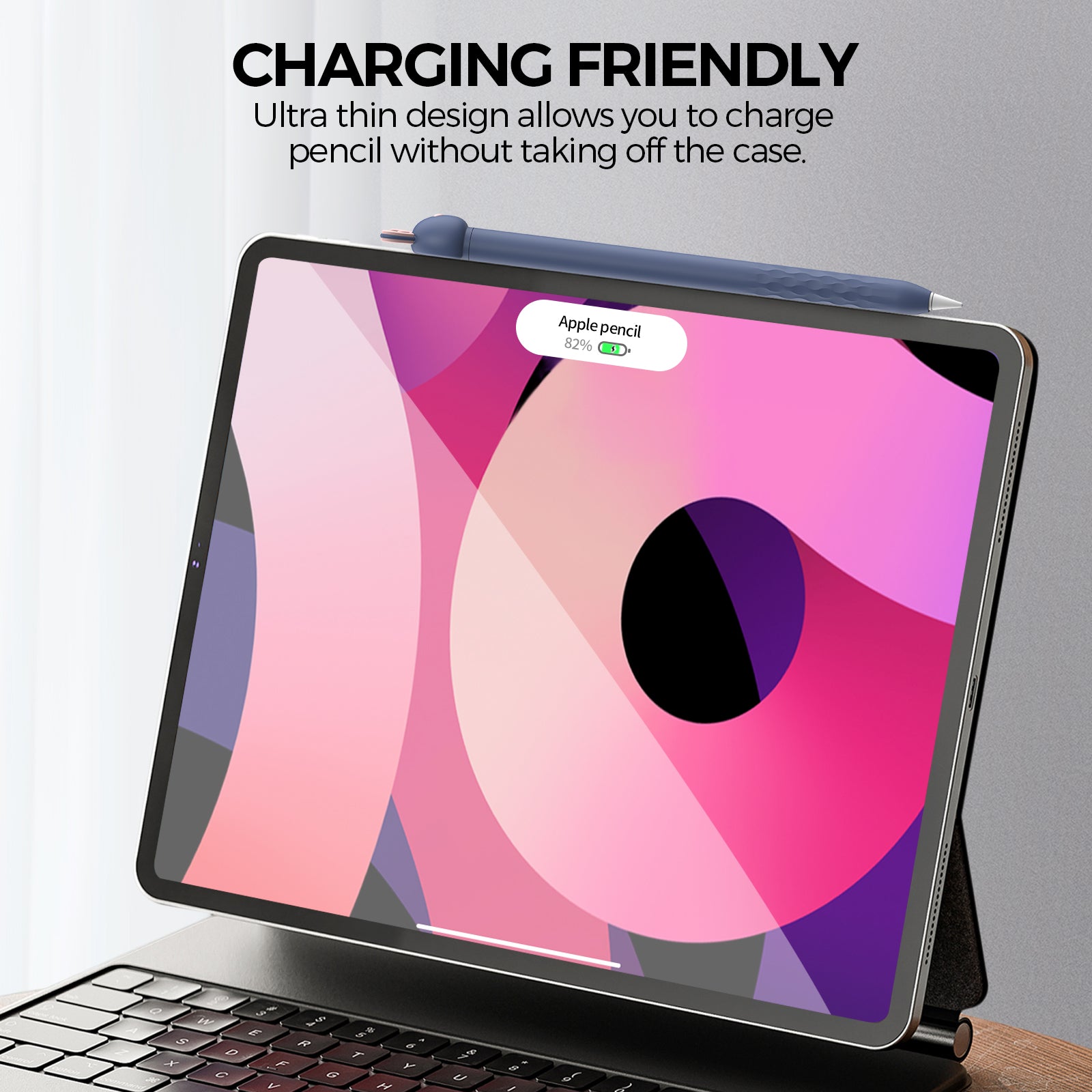 Cute Cartoon Deer Silicone Case for Apple Pencil Pro 2nd Generation