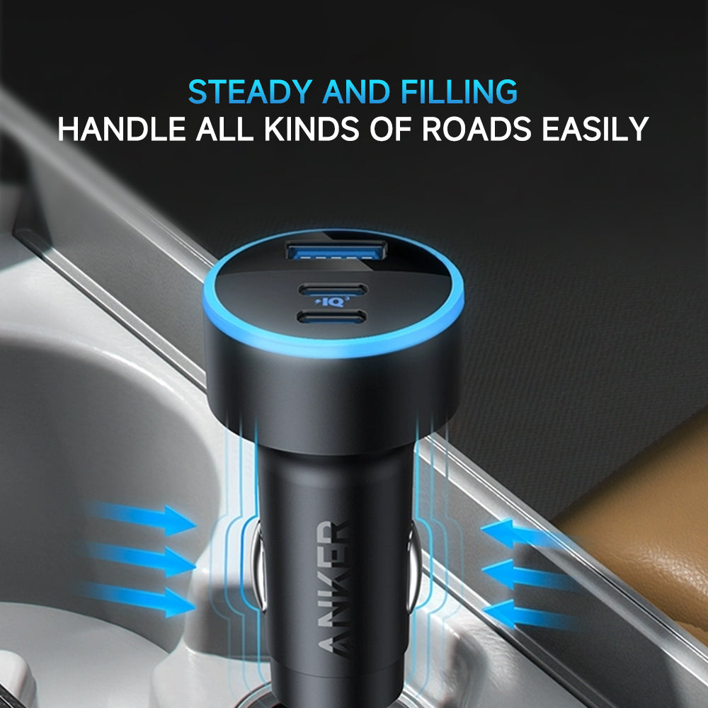 Anker 335 67W Triple-Port High-Speed Car Charger
