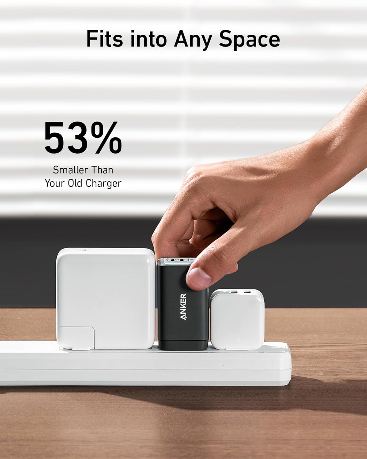 Anker 735 Charger (Nano II 65W) l 3-Port Fast Wall Charger