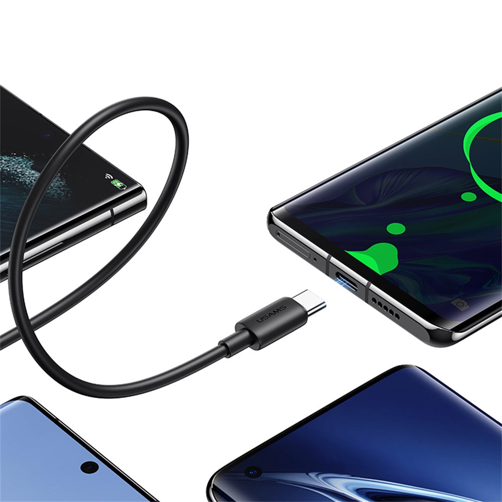 USAMS YD Series USB-A to USB Type-C 3A Fast Charging and Data Cable (1M)