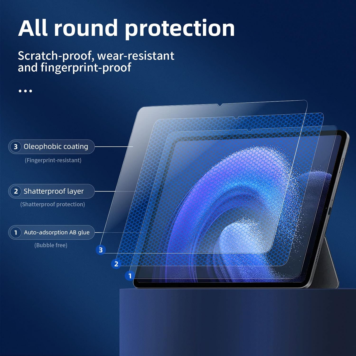 Xiaomi Pad Premium Tempered Glass Screen Protector