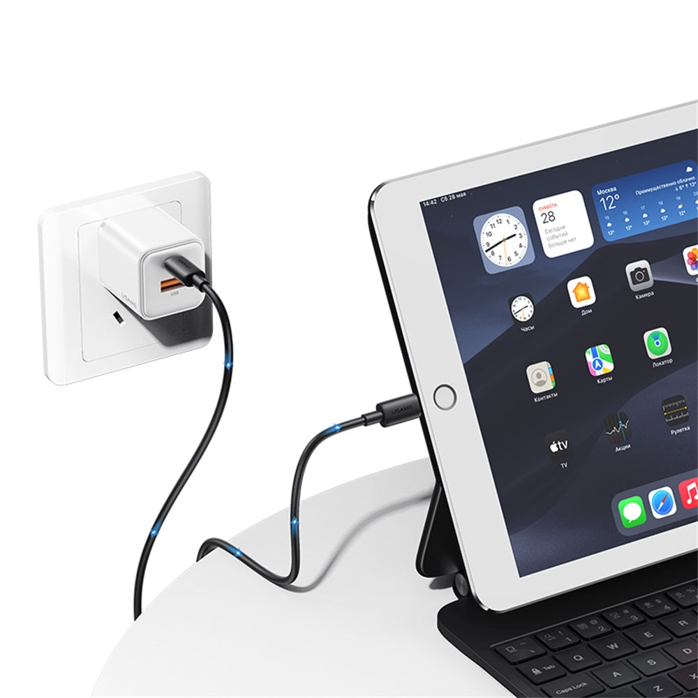 USAMS YD Series 30W Type-C to Lightning Fast Charging and Data Cable