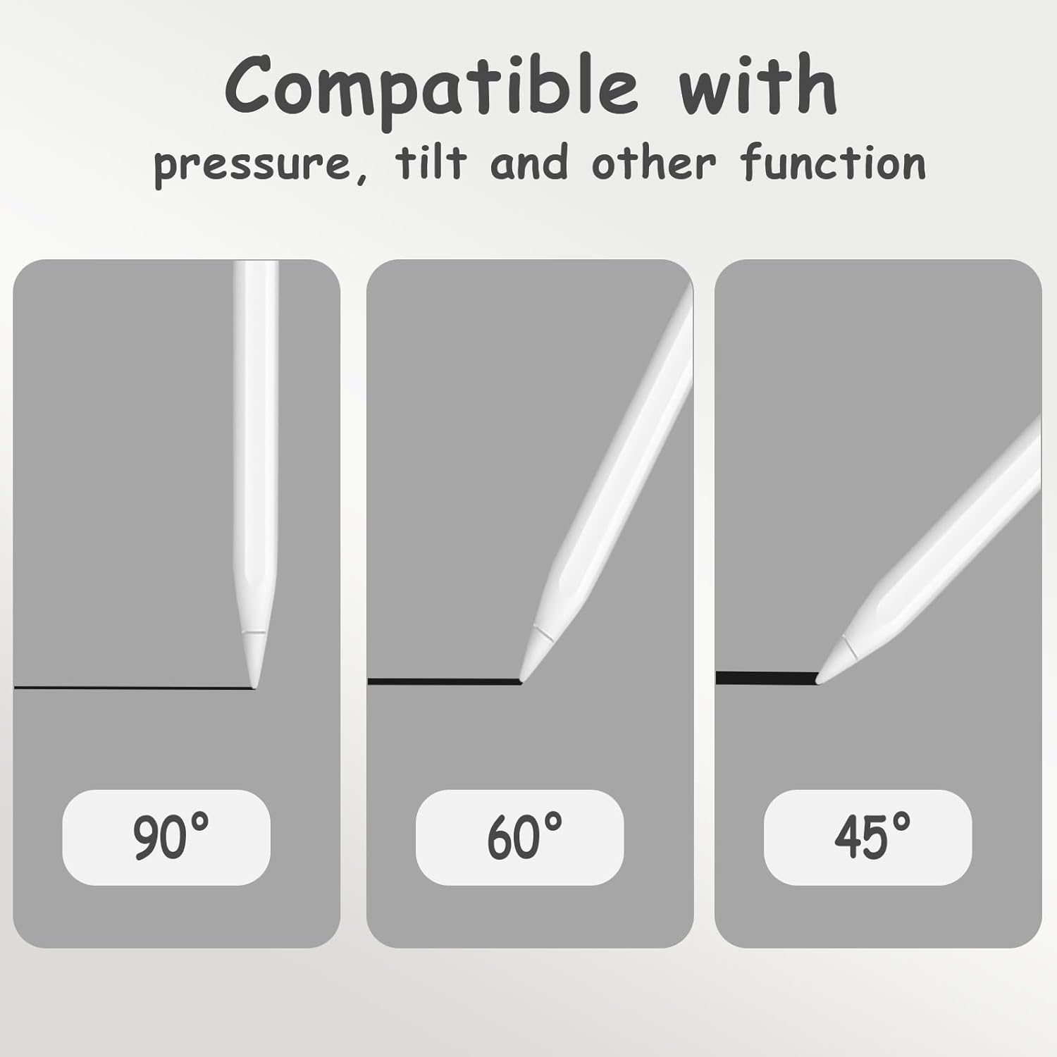 4-Pack Premium Replacement Nibs for Apple Pencil l High-Precision