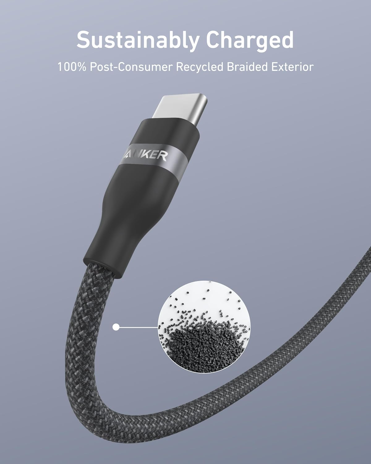 Anker 240W USB-C to USB-C Bio-Braided Cable