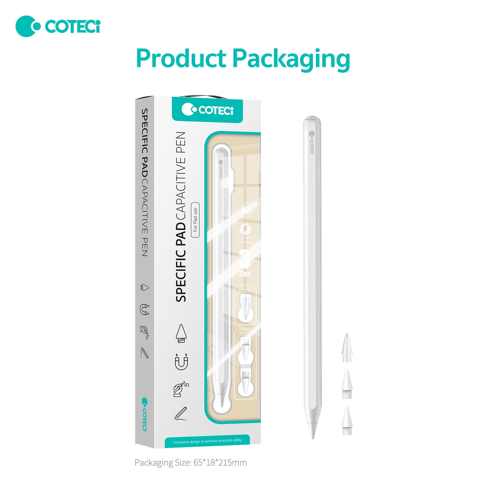 COTECi P3 Specific Pad Capacitive Pen l 2nd Generation Stylus