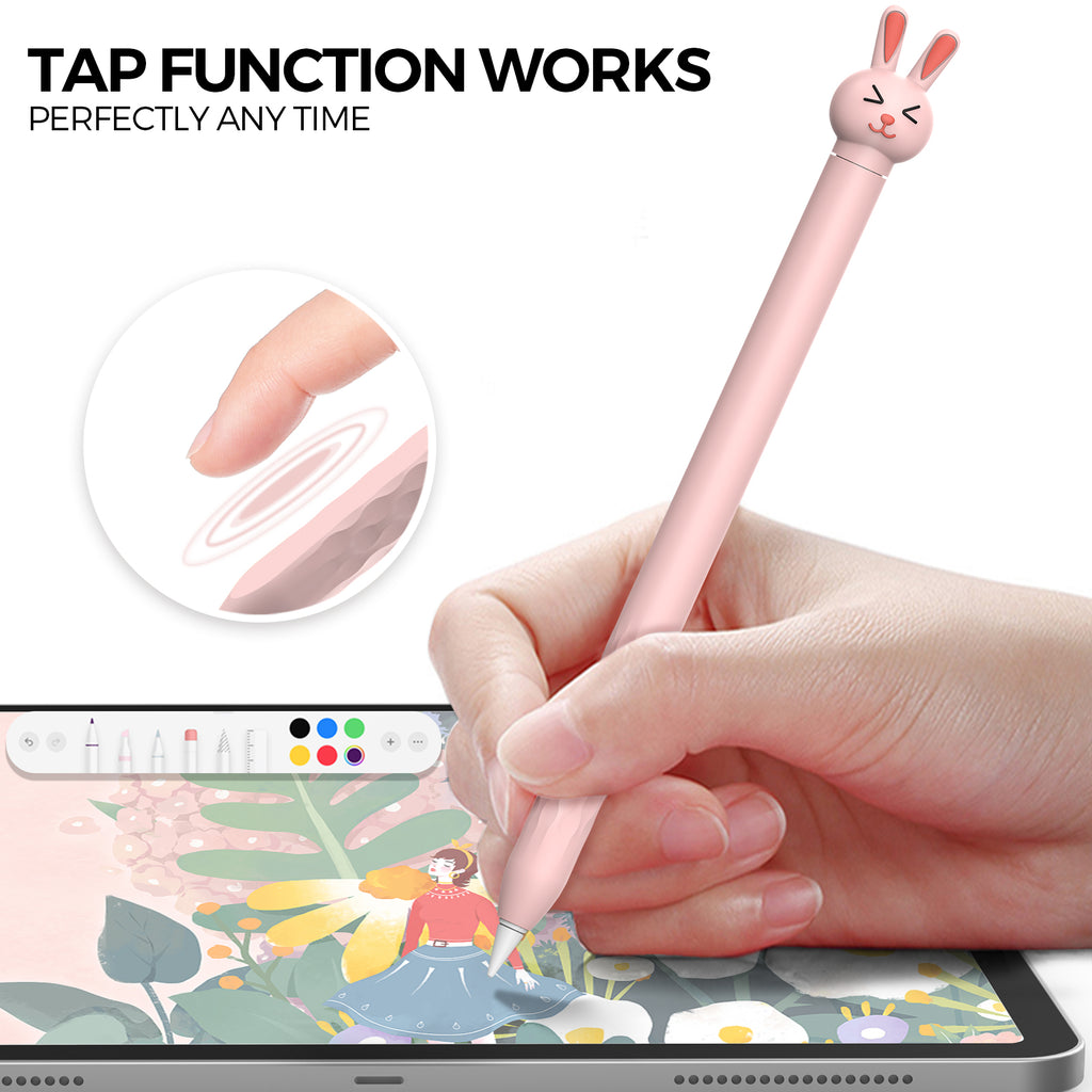 Cute Bunny Silicone Case for Apple Pencil Pro 2nd Generation