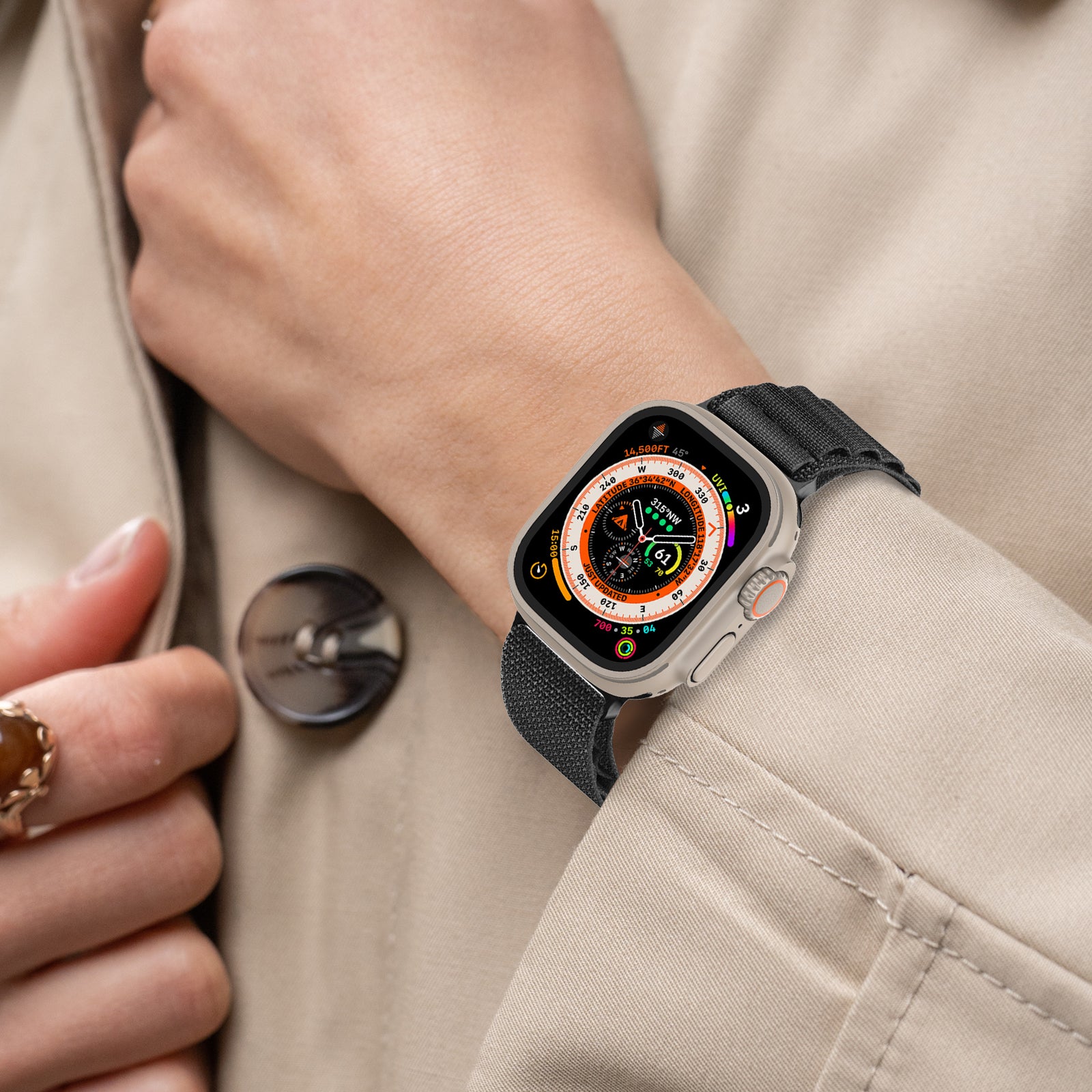 Rugged Alpine Loop Nylon Strap for Apple Watch