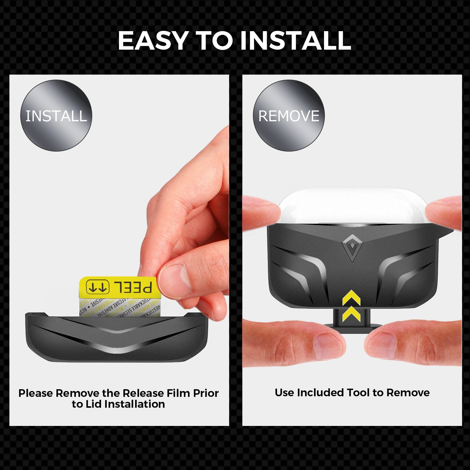 Rugged Armor Protective Case for AirPods Pro 2nd Generation