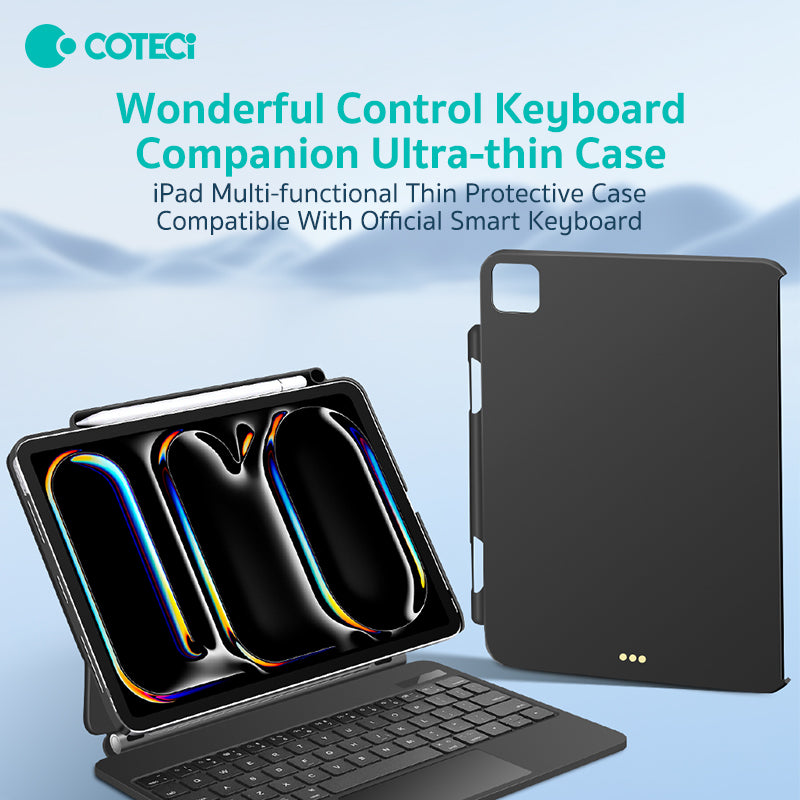 COTECi Fully Magnetic Ultra-Thin iPad Case – Smart Keyboard Companion