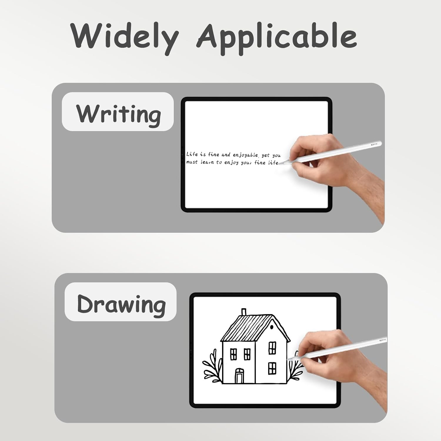 4-Pack Premium Replacement Nibs for Apple Pencil l High-Precision