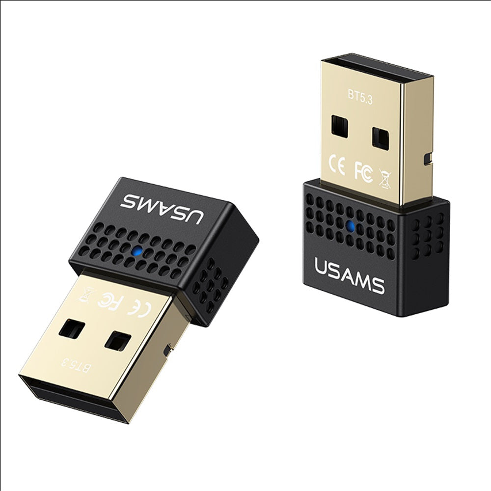 USAMS ZB285 Bluetooth 5.3 USB Adapter – High-Speed Wireless Dongle