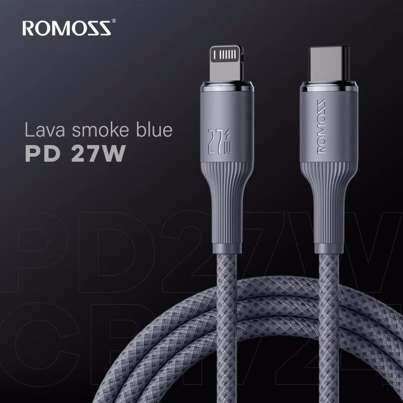 Romoss CB1724 27W USB-C to Lightning Fast Charging Cable (1.2m)