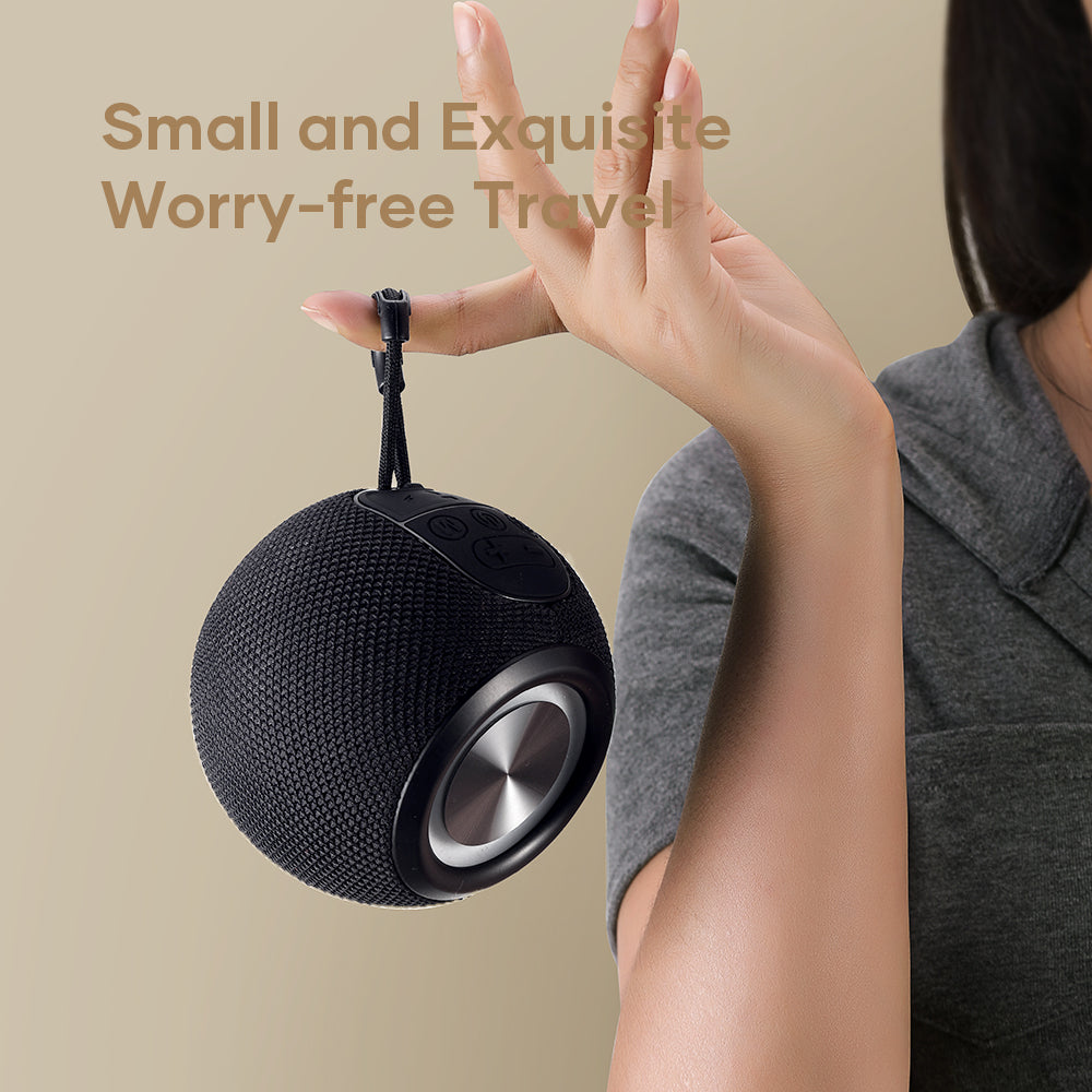 ROCK S55 Fabric Art Portable Bluetooth Speaker l Hi-Fi Stereo Sound with RGB Lights