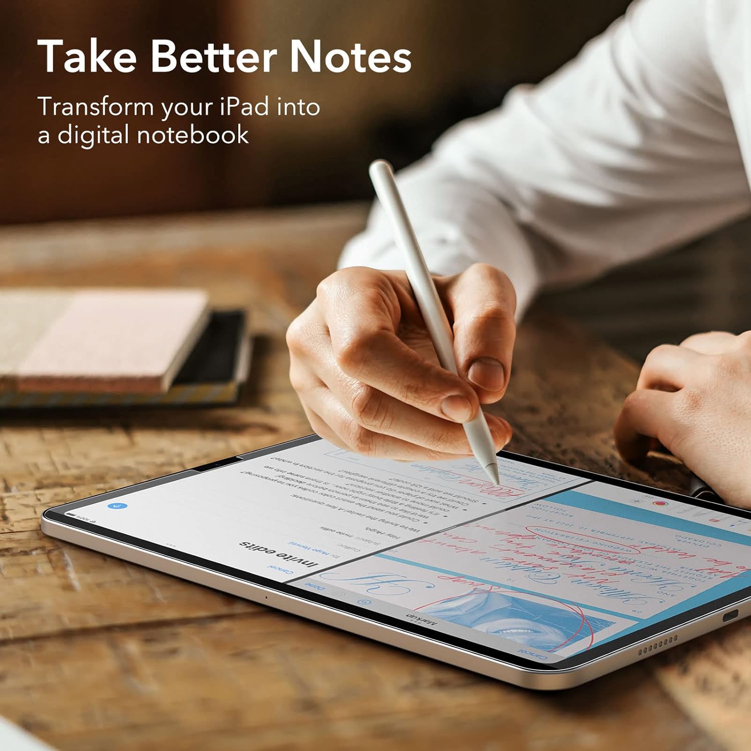 Removable Paper-Texture Screen Protector | Anti-Glare Magnetic Film