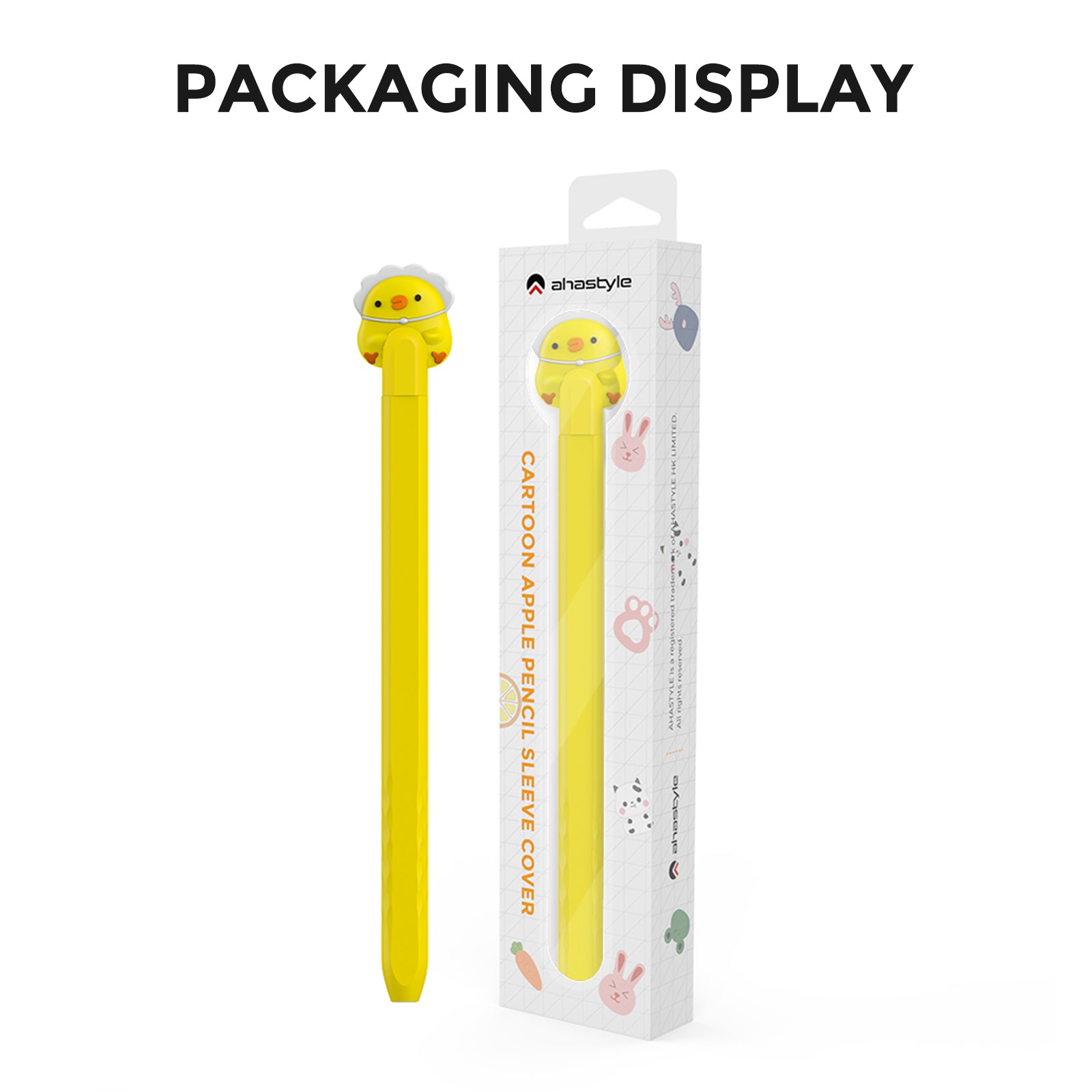 Cute Cartoon Kitten Silicone Case for Apple Pencil Pro 2nd Generation