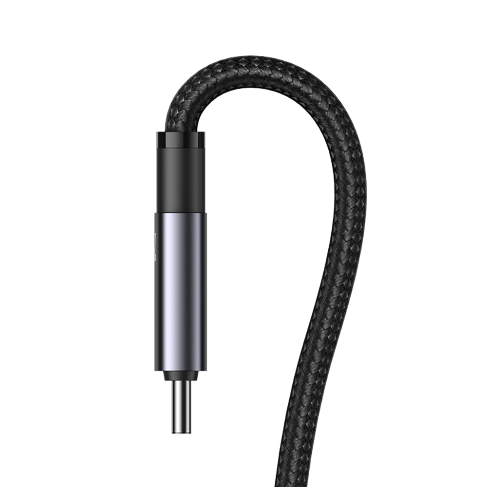 USAMS SJ737 Sufeng Series 240W 6-in-1 Aluminum Alloy Fast Charging Cable (1.2m)