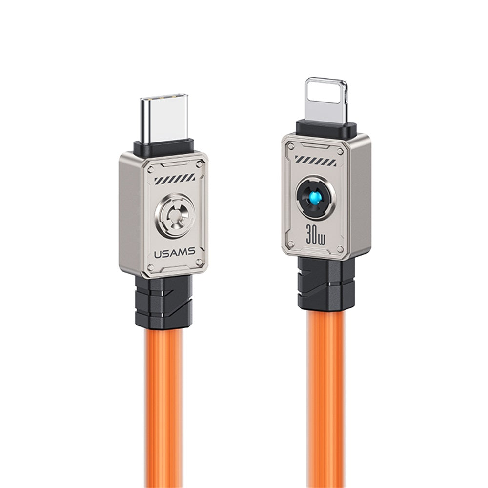 USAMS SJ685 Type-C to Lightning 30W Fast Charging and Data Cable