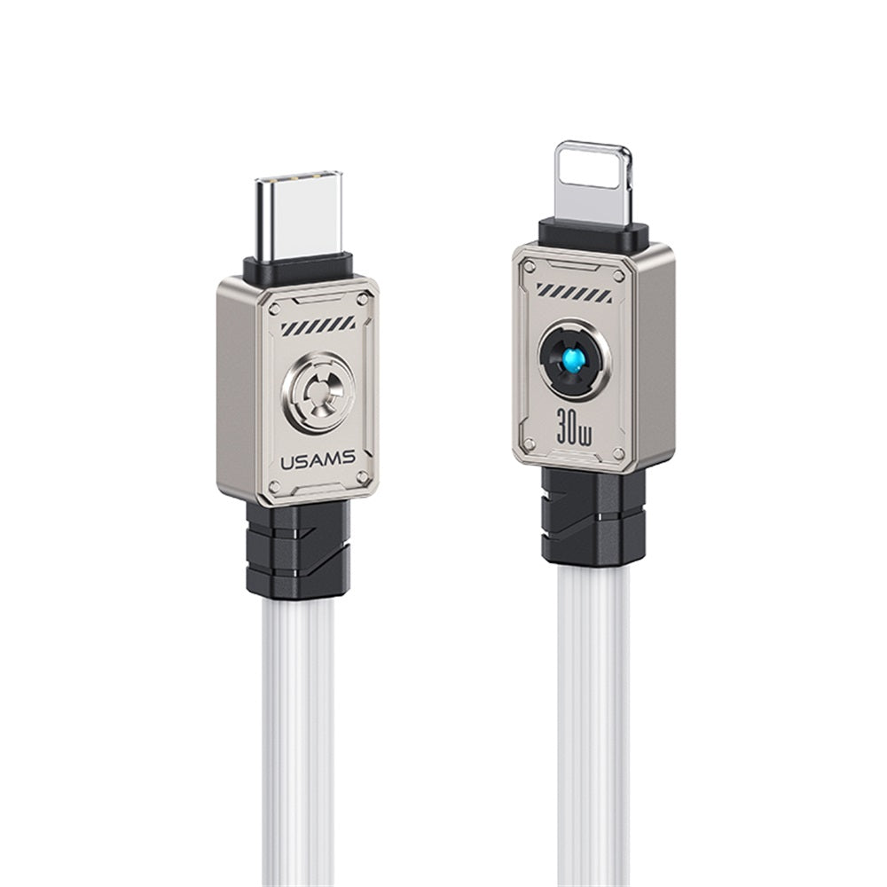 USAMS SJ685 Type-C to Lightning 30W Fast Charging and Data Cable