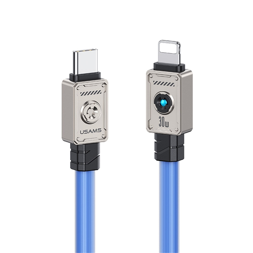 USAMS SJ685 Type-C to Lightning 30W Fast Charging and Data Cable