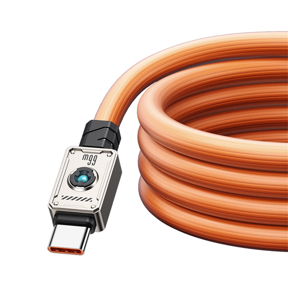 USAMS SJ686 Mecha Series 66W USB-A to USB-C Fast Charging Cable