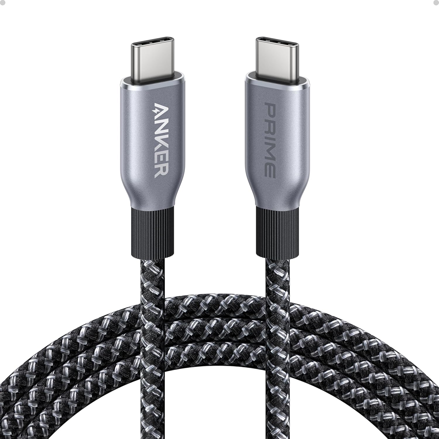 Anker Prime 240W USB-C to USB-C Cable (Upcycled-Braided)
