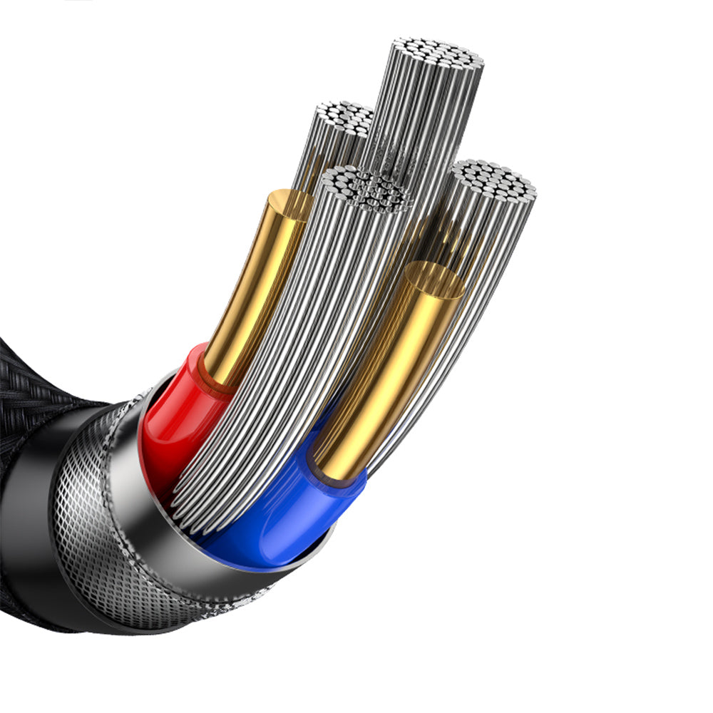 USAMS Type-C To Lightning 30W Digital Display Zinc Alloy Fast Charging Data Cable