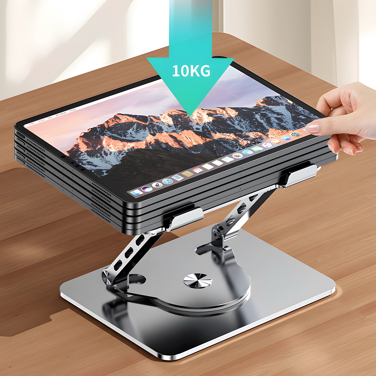 COTECi Premium 360° Rotating and Folding Laptop Stand
